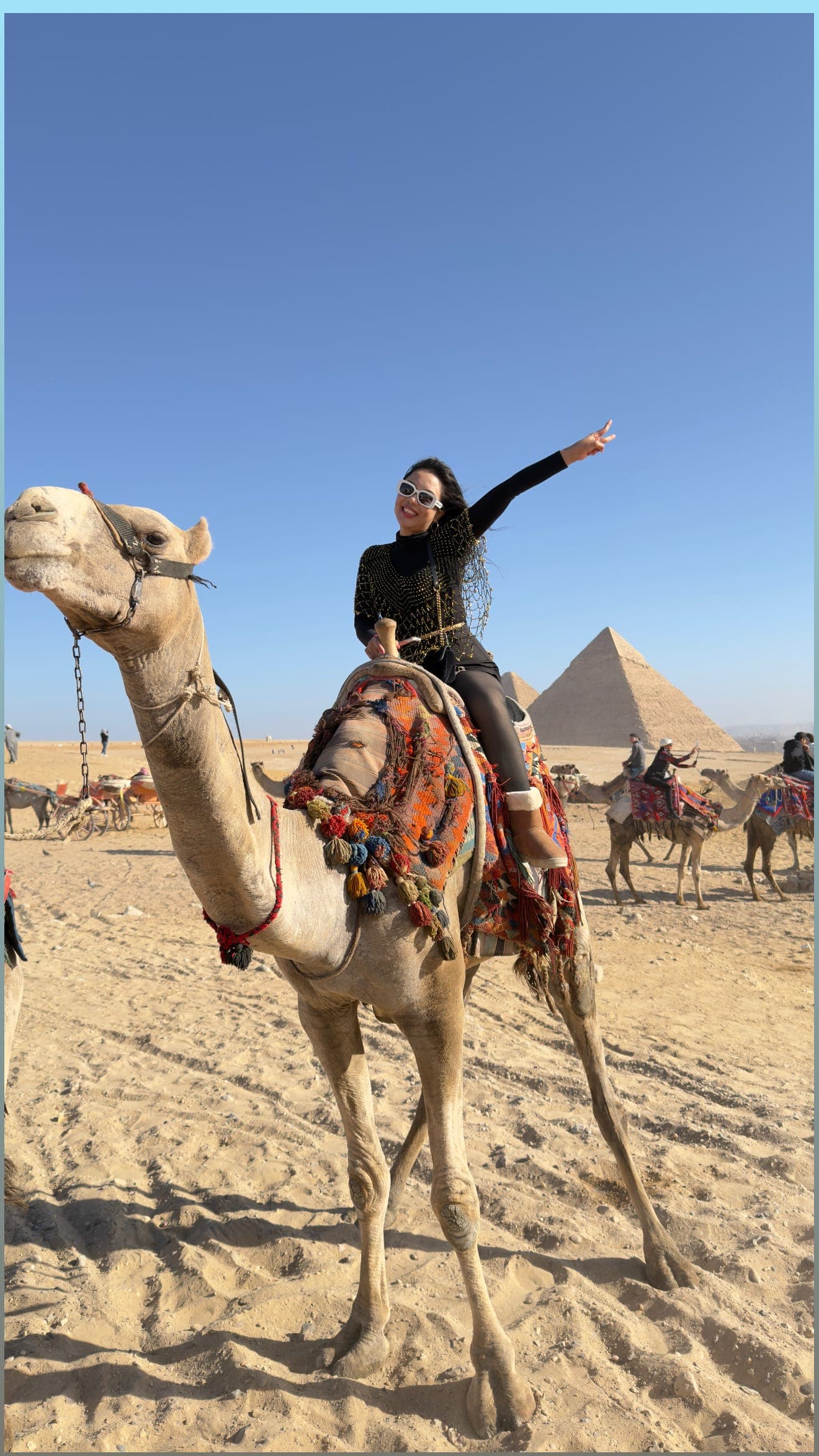 pyramids-with-camel-ride